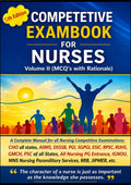 Competitive ExamBook for Nurses – 5th Edition | Volume II | MCQs with Rationale