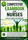 Competitive ExamBook for Nurses
Volume II — MCQs with Rationale
4th Edition