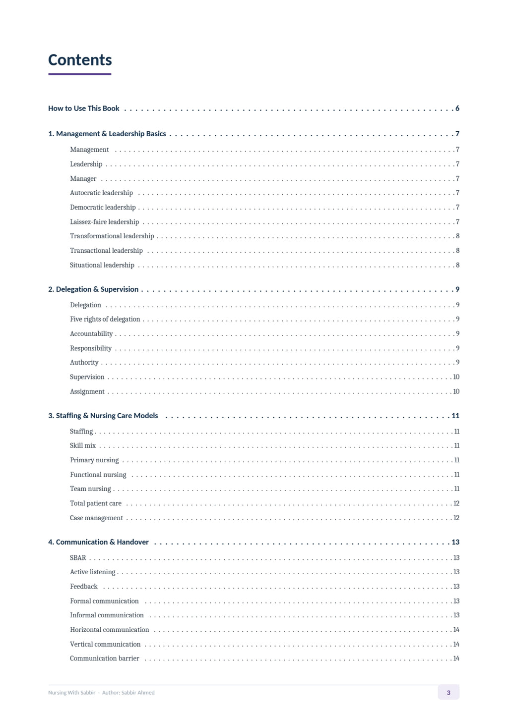Nursing Management & Leadership – 4th Edition | Volume-1