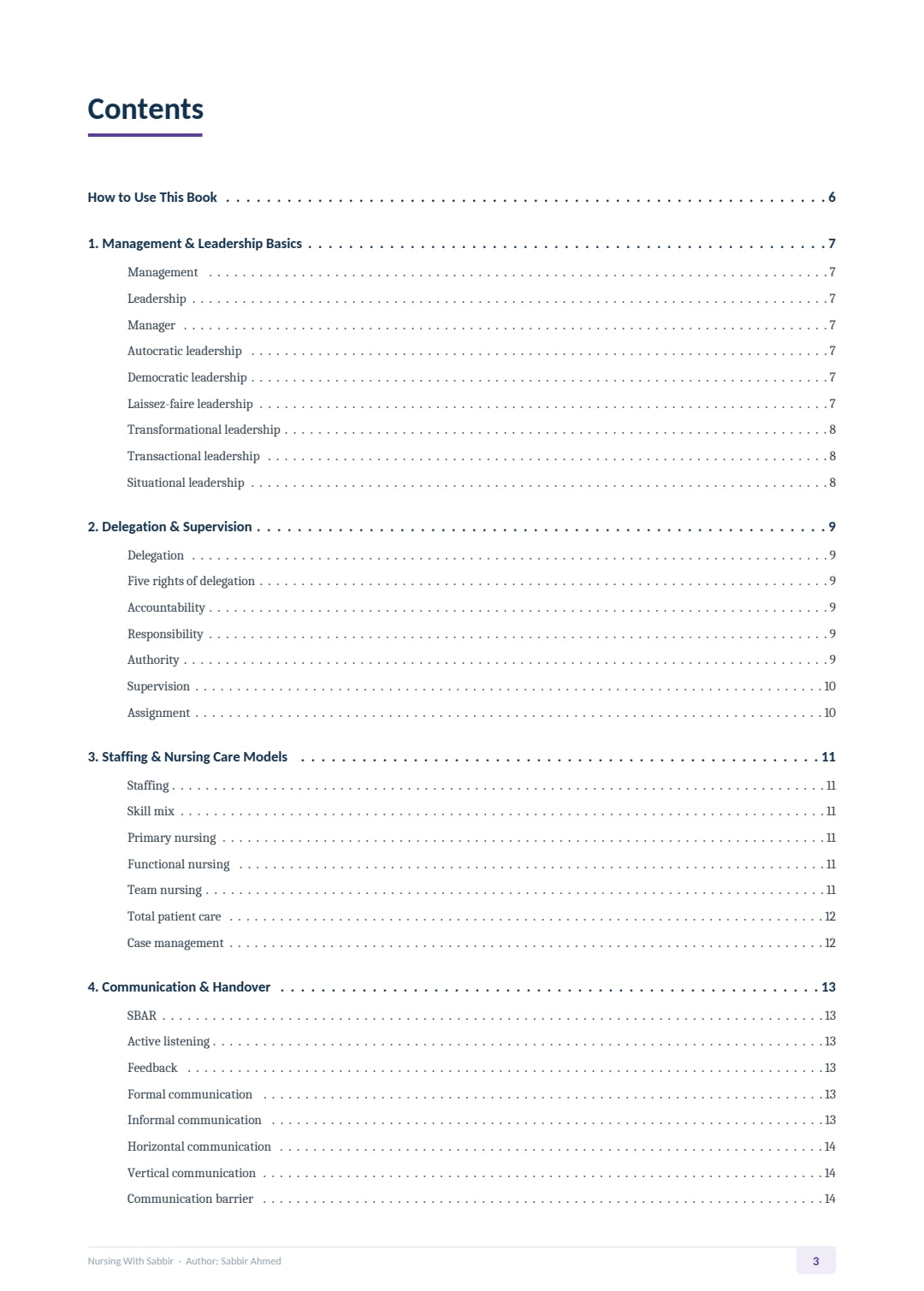 Nursing Management & Leadership – 4th Edition | Volume-1
