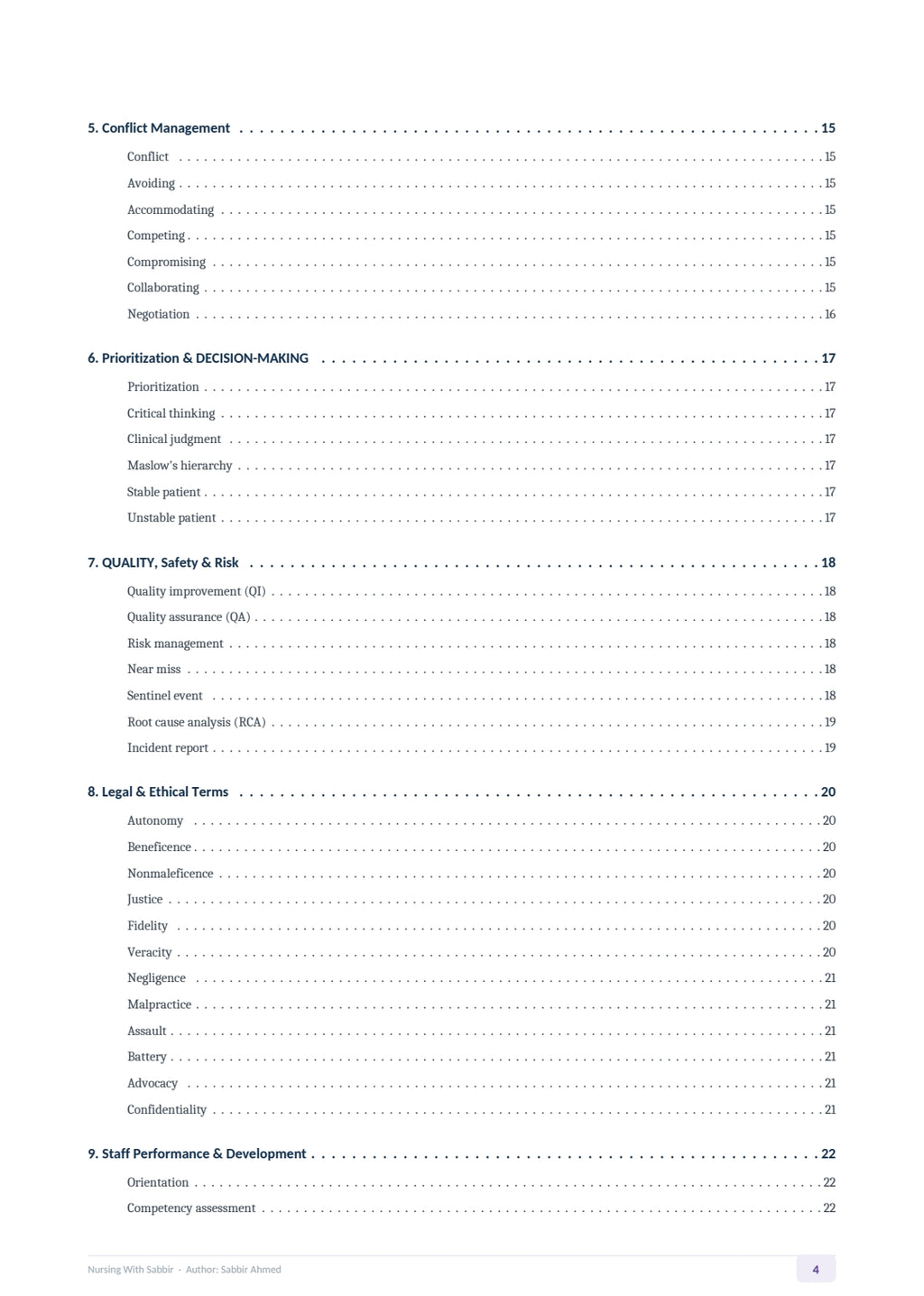 Nursing Management & Leadership – 4th Edition | Volume-1