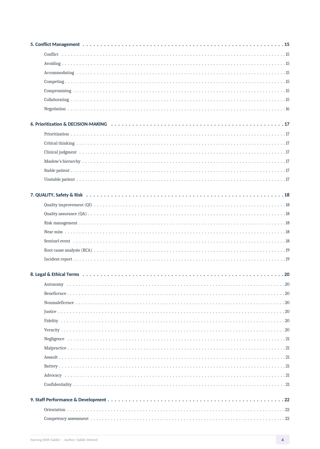 Nursing Management & Leadership – 4th Edition | Volume-1