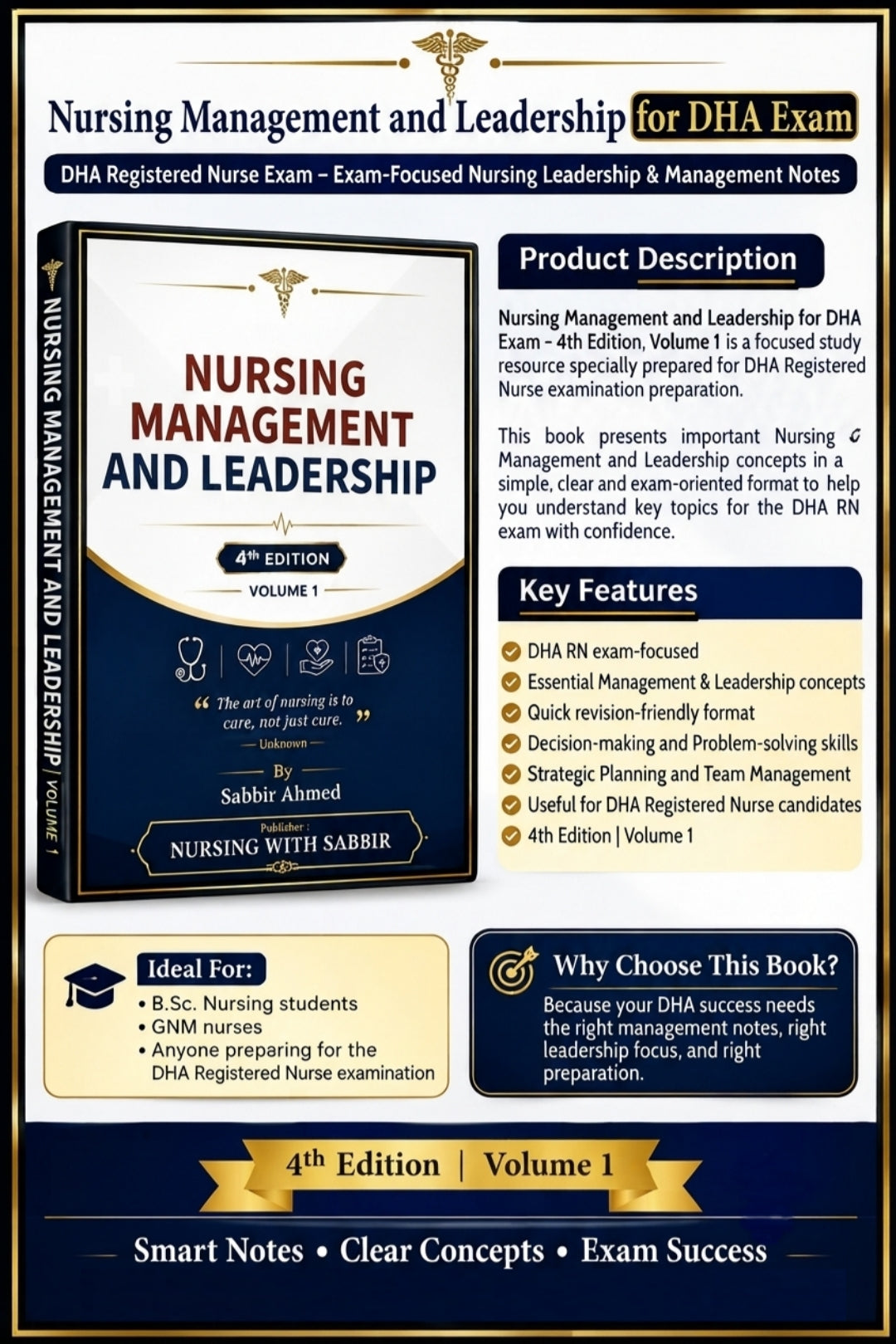 Nursing Management & Leadership – 4th Edition | Volume-1